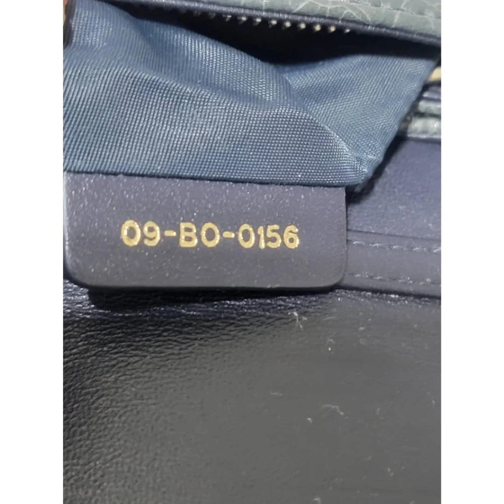 Authentic CHRISTIAN DIOR Metallic Brushed Calfskin Diorama Wallet on Cha… - Picture 7 of 16